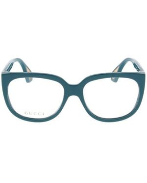 Gucci Cat-Eye Frames Glasses - Black