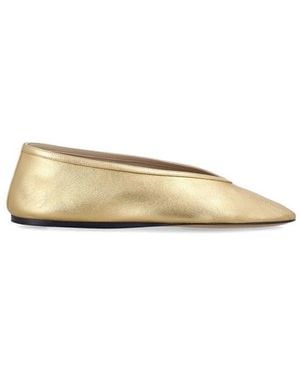 Le Monde Beryl Luna Flat Slippers - Natural