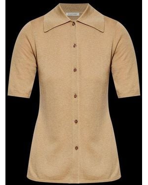 By Malene Birger Dotta Short-Sleeved Cardigan - Black