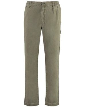 Moschino Cotton Trousers - Green