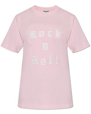 Zadig & Voltaire T-Shirt "Edwin" - Pink
