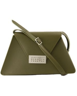 MM6 by Maison Martin Margiela Numeric Medium Shoulder Bag - Green