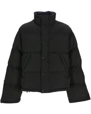 Balenciaga Loop Sports Icon Reversible Puffer Jacket in Black for Men Lyst UK