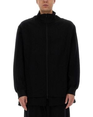 Y-3 3-Stripes Relaxed Track Jacket - Black