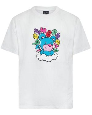 INBETWEENERS Graphic Bear T-Shirt - White