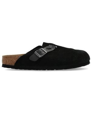 Birkenstock Boston Braided Clogs - Black