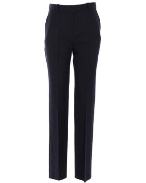 Loro Piana Davey Pressed Crease Pants in Blue | Lyst