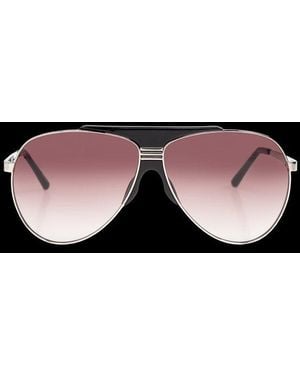The Attico Pilot Frame Sunglasses - Black