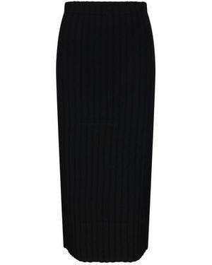 By Malene Birger Fiemme Midi Skirt - Black
