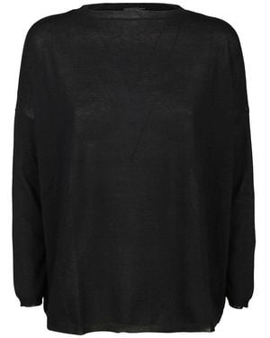 Aragona Oversized Sweater - Black