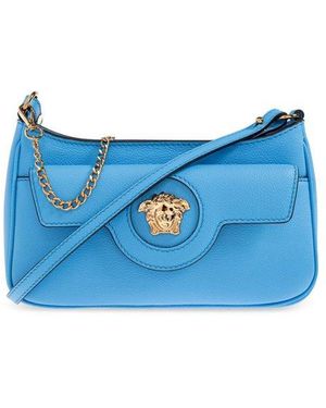 Versace La Medusa Mini Shoulder Bag - Blue
