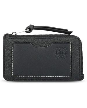 Loewe Anagram Zipped Cardholder - Black