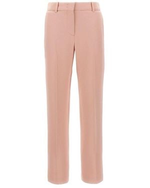 Ermanno Scervino Straight-Leg Mid-Rise Trousers - Pink