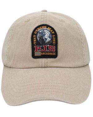 Parajumpers Patch Baseball Cap - Natural