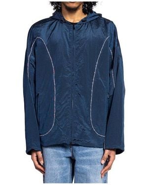 DIESEL J-Antheit Windbreaker - Blue