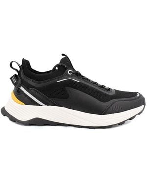 Paul & Shark Off-Road Megagrip Lace-Up Trainers - Black
