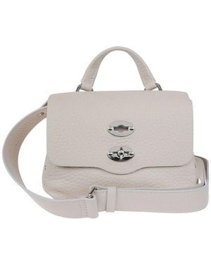 Zanellato Postina Twist-Lock Baby Messenger Bag - White