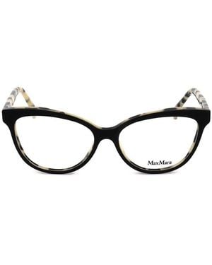Max Mara Cat-Eye Frame Glasses - Black