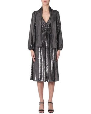 N°21 V-neck Dress - Black