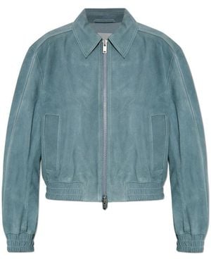 Samsøe & Samsøe Zip-Up Jacket - Blue