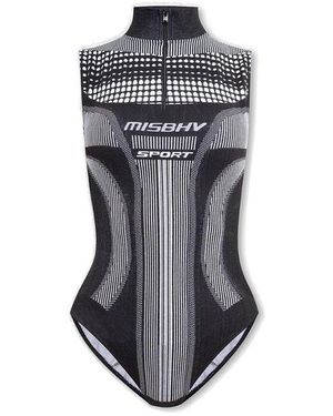 MISBHV Sport Active Sleeveless Bodysuit - Grey