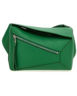 Loewe Puzzle Small Belt Bag - Green