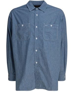 Beams Plus Button-Down Shirt - Blue