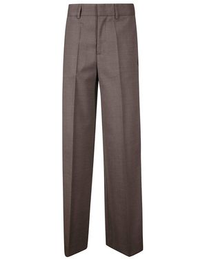 P.A.R.O.S.H. Mid-rise Wide-leg Pants - Brown