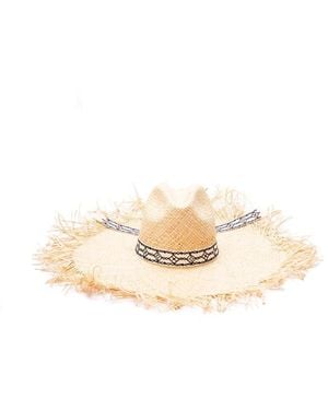 Alanui Wide-Brim Interwoven Sun Hat - Natural