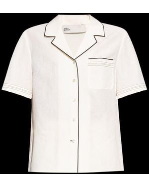 Tory Burch Camp Shirt - Black