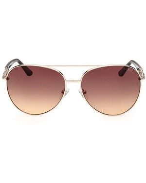 Guess Pilot Frame Sunglasses - Pink