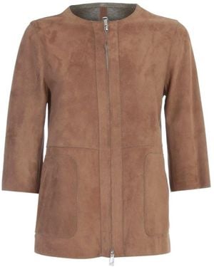 The Jackie Leathers Bluebell Jacket - Brown