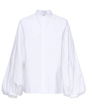 Alaïa Shirt With Balloon Sleeves - White
