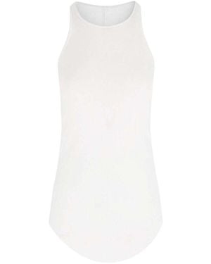 Rick Owens Basic Rib Tank Top - White