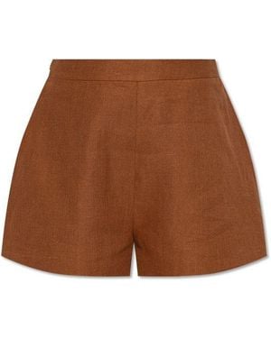 Posse Perri Tailored Shorts - Brown