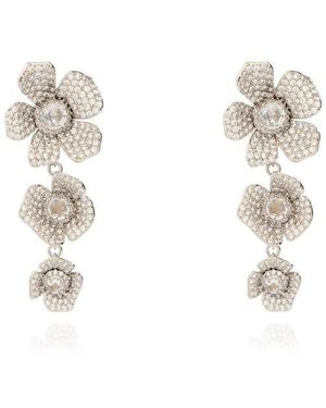 Kate Spade Poppy Power Linear Earrings - Metallic