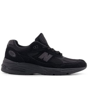 New Balance 991V2 Lace-Up Trainers - Black