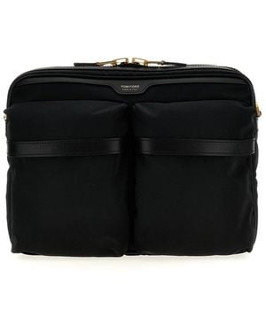 Tom Ford Utility Crossbody Bag - Black