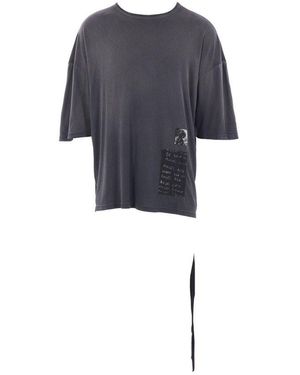 Ann Demeulemeester Dieter High-Comfort T-Shirt - Black