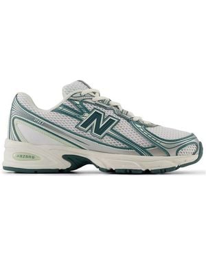 New Balance 740 Lace-Up Trainers - Green