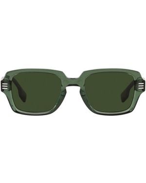 Burberry Rectangle Frame Sunglasses - Green