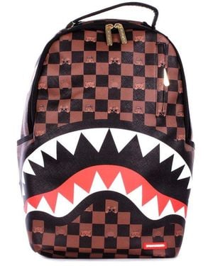 Sprayground Sharks Paris 2.0 Zip-Up Backpack - Red