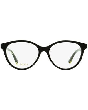 Gucci Cat Eye Frame Glasses - Black