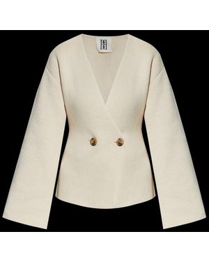 By Malene Birger Tinley Double-Breasted Cardigan - Black