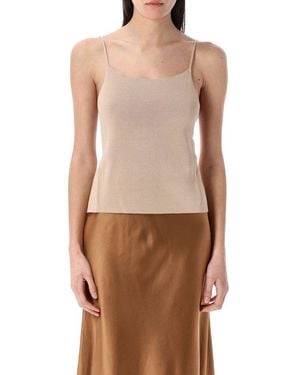 By Malene Birger Gillian Strappy Top - Brown