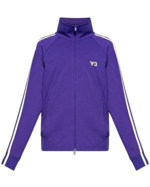 Y-3 3-stripes Track Jacket - Purple