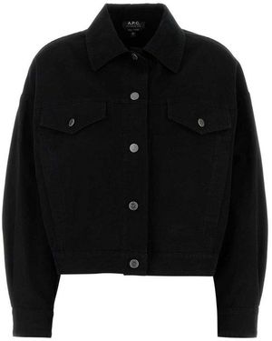 A.P.C. Cally Long-Sleeved Jacket - Black