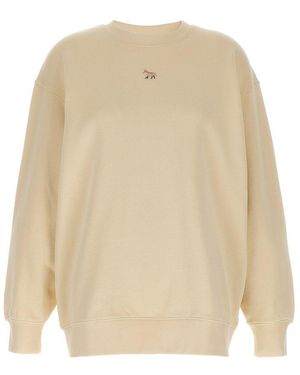 Maison Kitsuné Baby Fox Patch Oversize Sweatshirt - Natural