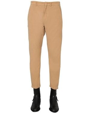 PENCE 1979 Baldo V Slim Fit Trousers - Natural
