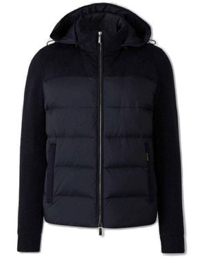 Moorer Jesse-Stp Bomber Jacket - Black